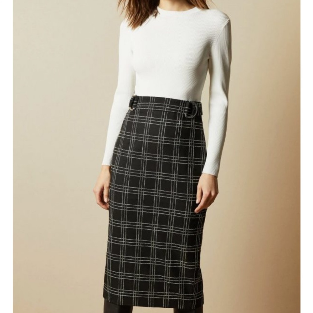 Ted Baker Knitted Mockable D ring dress